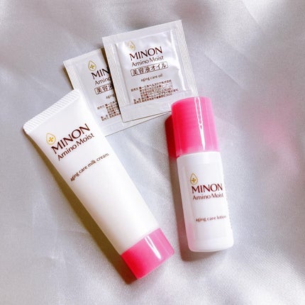 ミノン アミノモイスト 敏感肌・エイジングケアトライアルセット/ミノン/スキンケアキットを使ったクチコミ(2枚目)