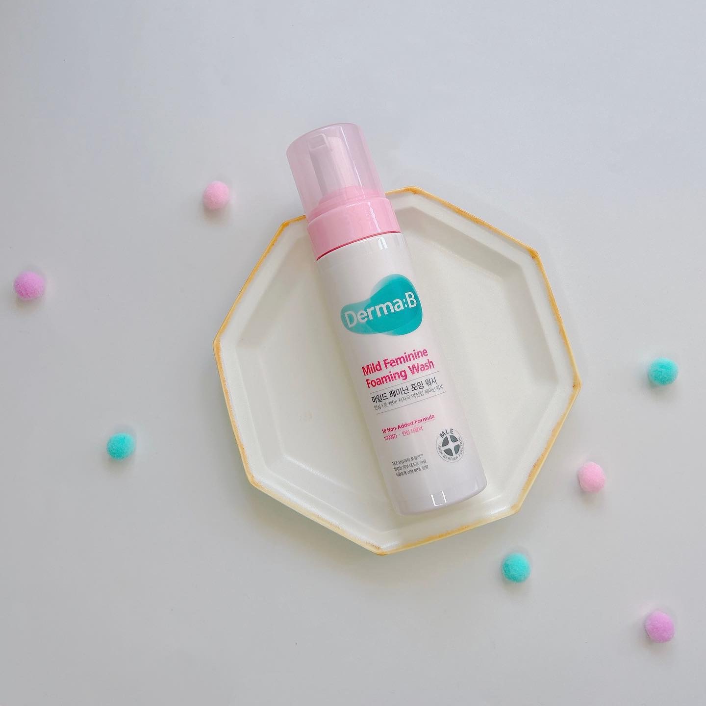 マイルドフェミニンフォーミングウォッシュ/Derma:B/デリケートゾーンケアを使ったクチコミ（1枚目）