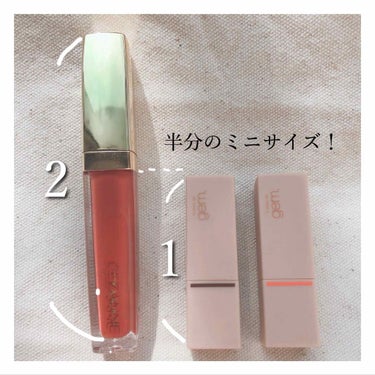 gemini lip stick/la peau de gem./口紅を使ったクチコミ（3枚目）