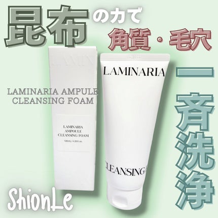 ラミナリア アンプル クレンジングフォーム/ShionLe/洗顔フォームを使ったクチコミ(1枚目)