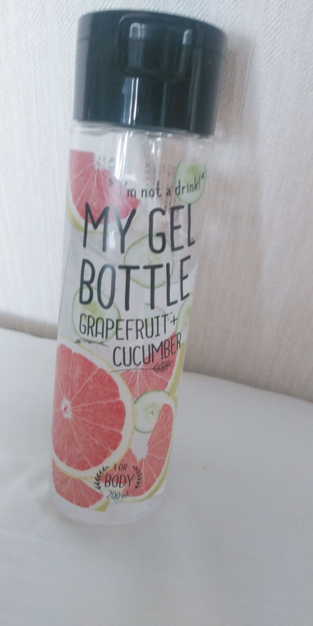 MY GEL BOTTLE グレープフルーツ&キューカンバー。/COSME RECIPE/ボディローションを使ったクチコミ(1枚目)