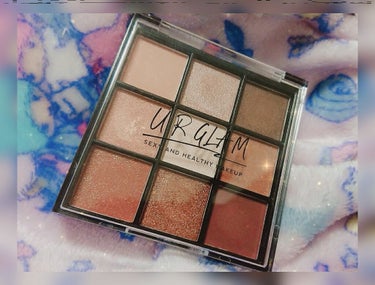 UR GLAM　BLOOMING EYE COLOR PALETTE/U R GLAM/パウダーアイシャドウを使ったクチコミ（1枚目）