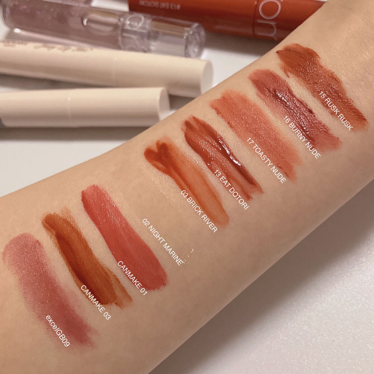 グレイズバームリップ/excel/口紅を使ったクチコミ(6枚目)