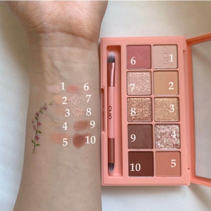 プロ アイ パレット/CLIO/アイシャドウパレットを使ったクチコミ(2枚目)