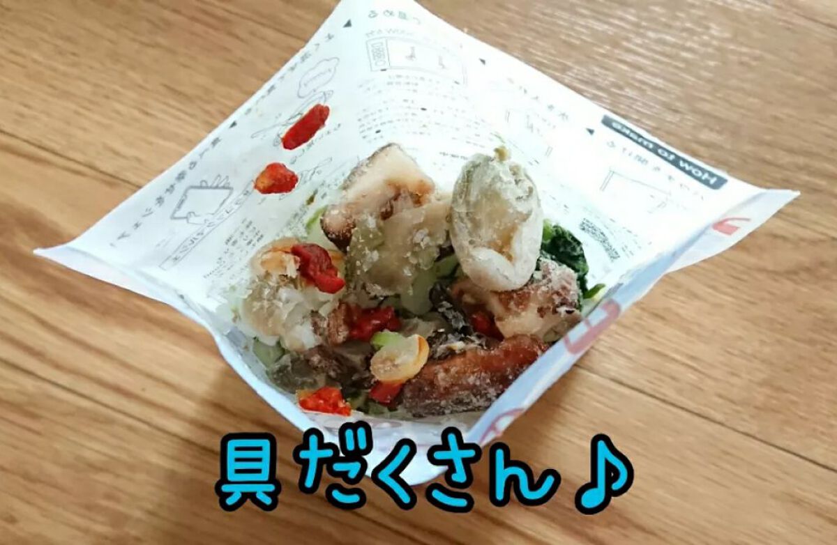 もち麦スープ/ラコックマルシェ/低糖質食品を使ったクチコミ（2枚目）