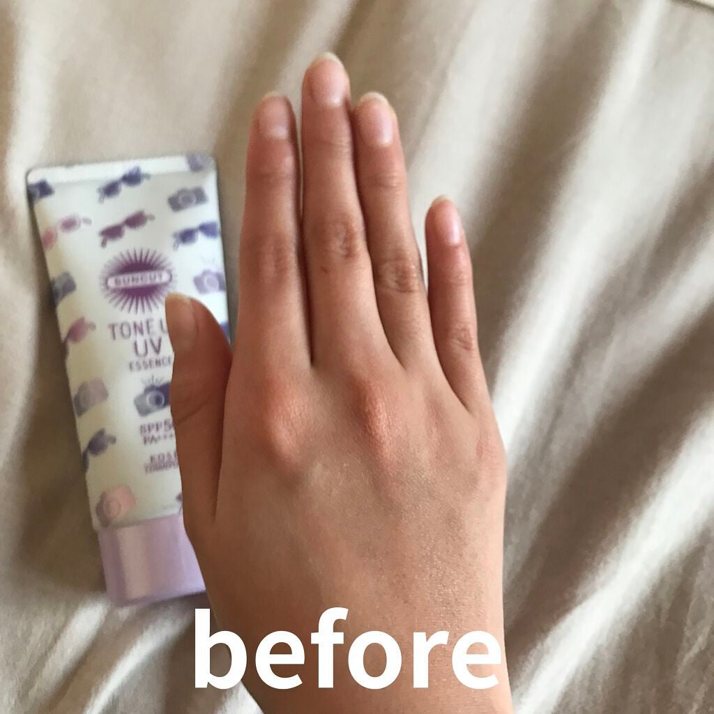 トーンアップUV エッセンス/サンカット®/日焼け止めローションを使ったクチコミ(5枚目)