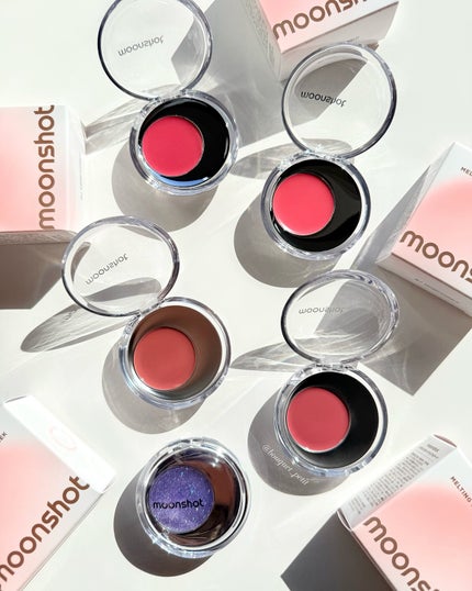 メルティングムードリップ&チーク/moonshot/ジェル・クリームチークを使ったクチコミ(1枚目)