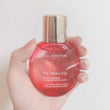 フィックス メイクアップ/CLARINS/ミスト状化粧水を使ったクチコミ（1枚目）