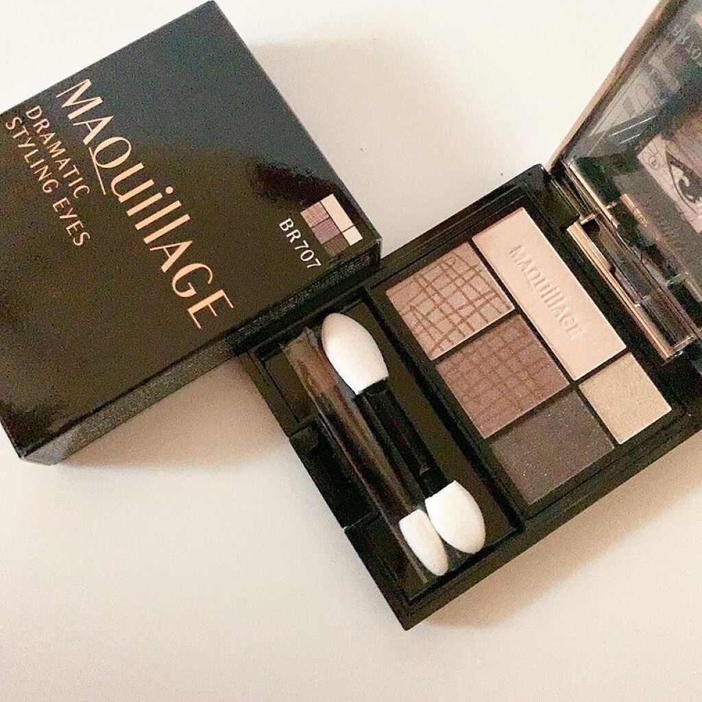 ドラマティックスタイリングアイズ/マキアージュ/アイシャドウパレットを使ったクチコミ(7枚目)