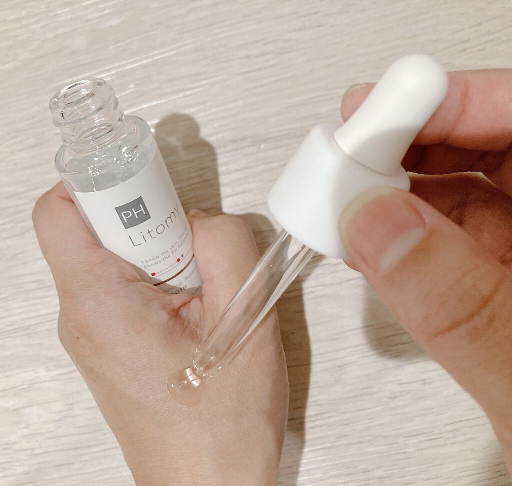 バランシング ブースターセラム　ハイドレイト/Litomy/美容液を使ったクチコミ（3枚目）