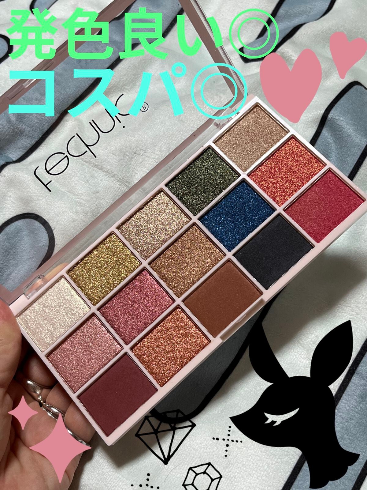 PRESSED PIGMENT POUDRE COLOREE PRESSEE INVITE ONLY/technic/アイシャドウパレットを使ったクチコミ(4枚目)