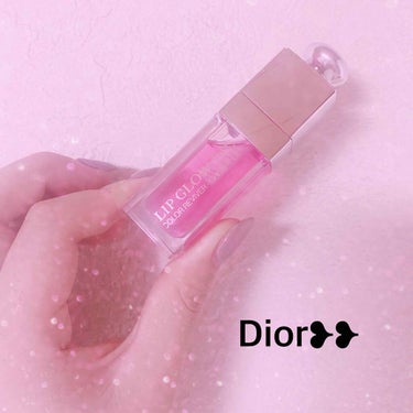 ディオール アディクト リップ グロウ オイル 007 ラズベリー/Dior/リップグロスを使ったクチコミ（1枚目）