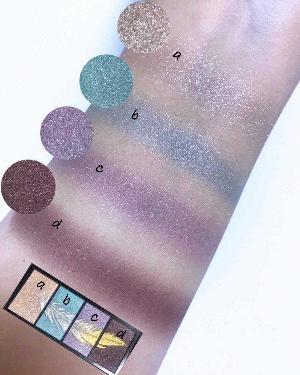 オンブルクルールクアドリn/クレ・ド・ポー ボーテ/アイシャドウパレットを使ったクチコミ(5枚目)