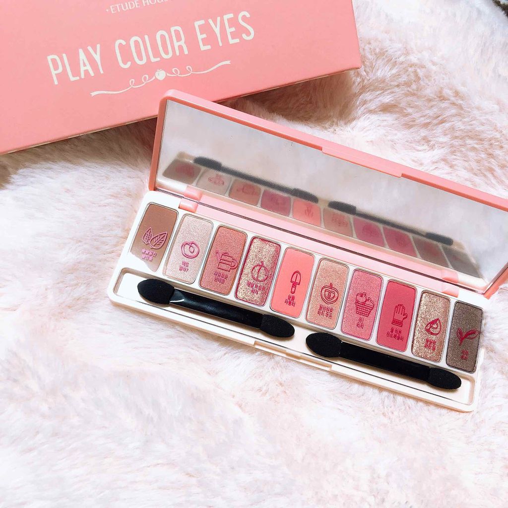 プレイカラー アイシャドウ/ETUDE/アイシャドウパレットを使ったクチコミ(1枚目)