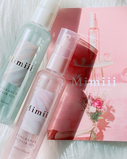 Mimiii フレグランスリペアオイル スウィートフローラル/Cue's/ヘアオイルを使ったクチコミ(1枚目)