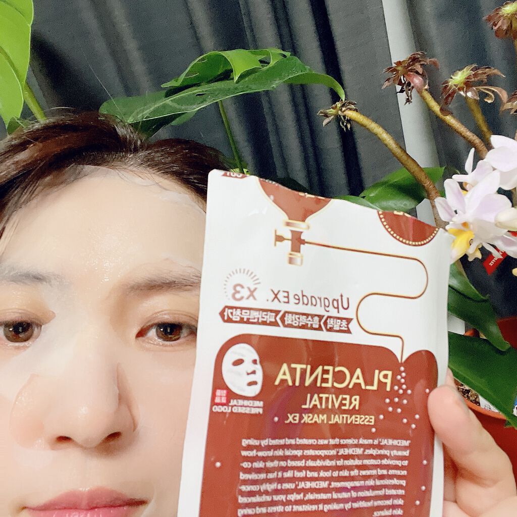 プラセンタ リバイタルエッセンシャルマスクEX/MEDIHEAL/シートマスク・パックを使ったクチコミ(1枚目)