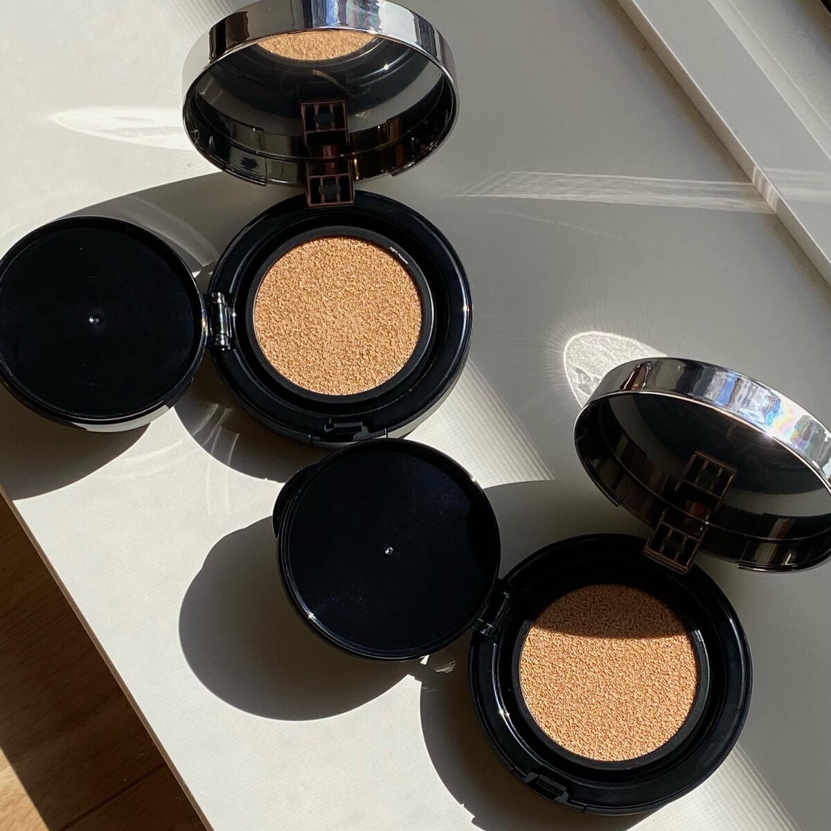 ネーミング レイヤード フィットクッション 21Y/NAMING./クッションファンデーションを使ったクチコミ（1枚目）