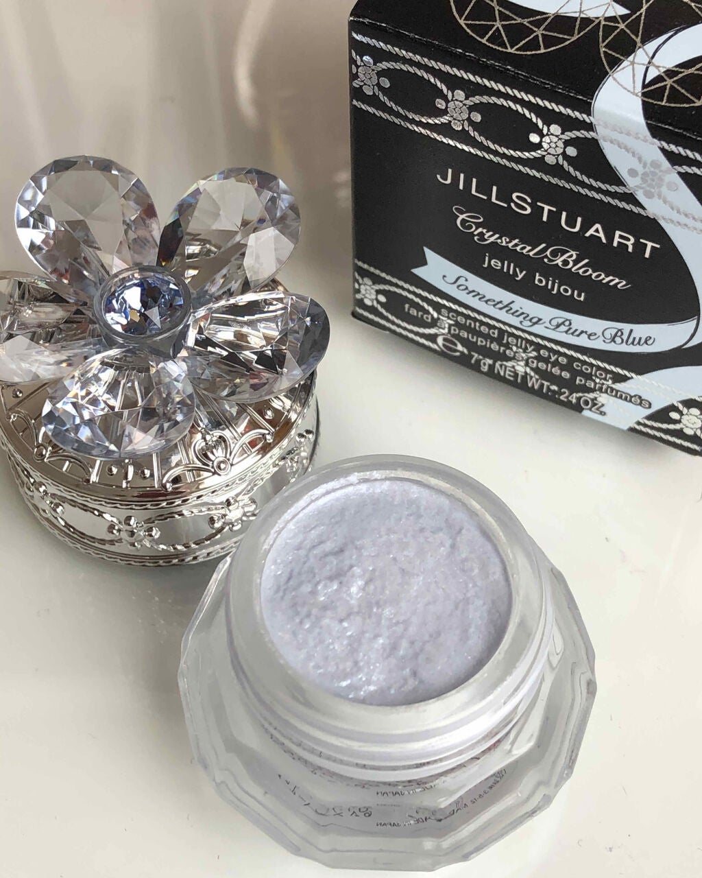 ジルスチュアート クリスタルブルーム ジェリービジュー/JILL STUART/ジェル・クリームアイシャドウを使ったクチコミ(2枚目)
