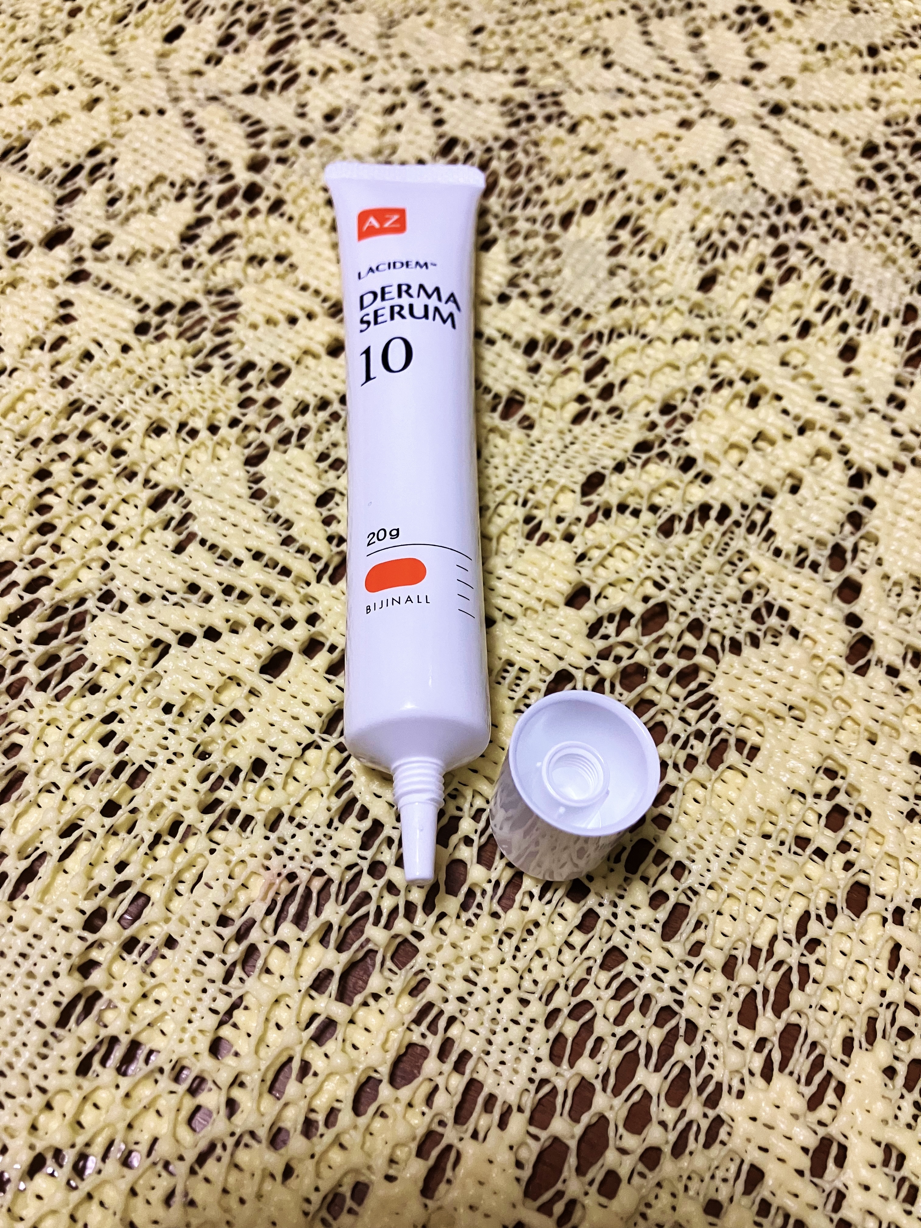 ダーマセラムAZ10スポットクリーム/LACIDEM /フェイスクリームを使ったクチコミ（2枚目）