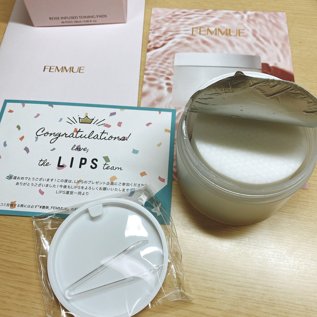 ローズウォーター スリーピングマスク/FEMMUE/フェイスクリームを使ったクチコミ（2枚目）