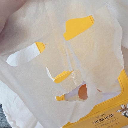 フレッシュハーブオリジンデイリーマスクパック/NACIFIC/シートマスク・パックを使ったクチコミ(4枚目)