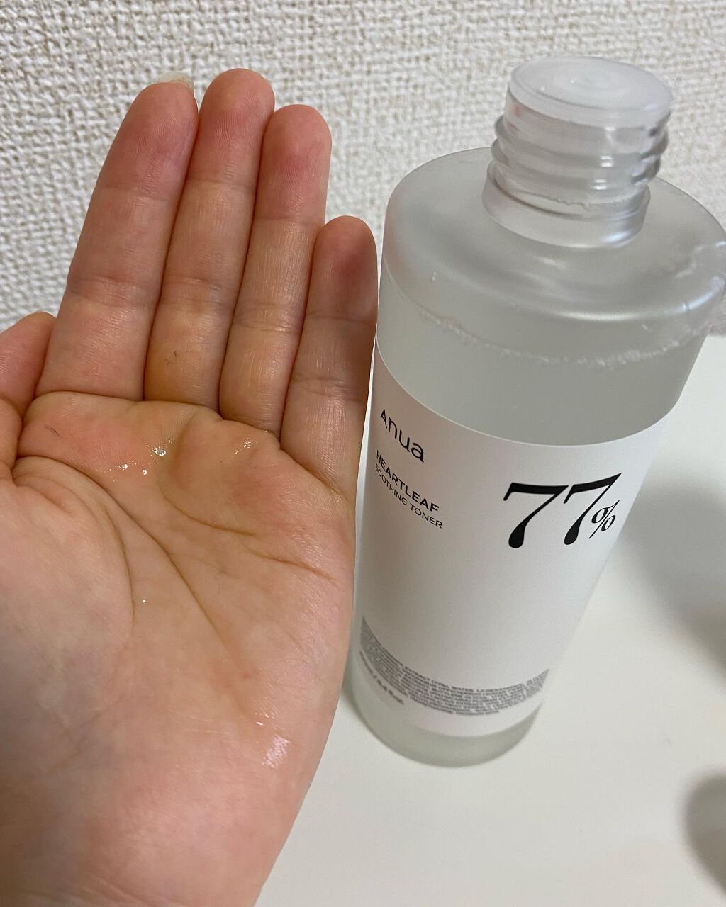 ドクダミ 77 スージングトナー/Anua/化粧水を使ったクチコミ（3枚目）