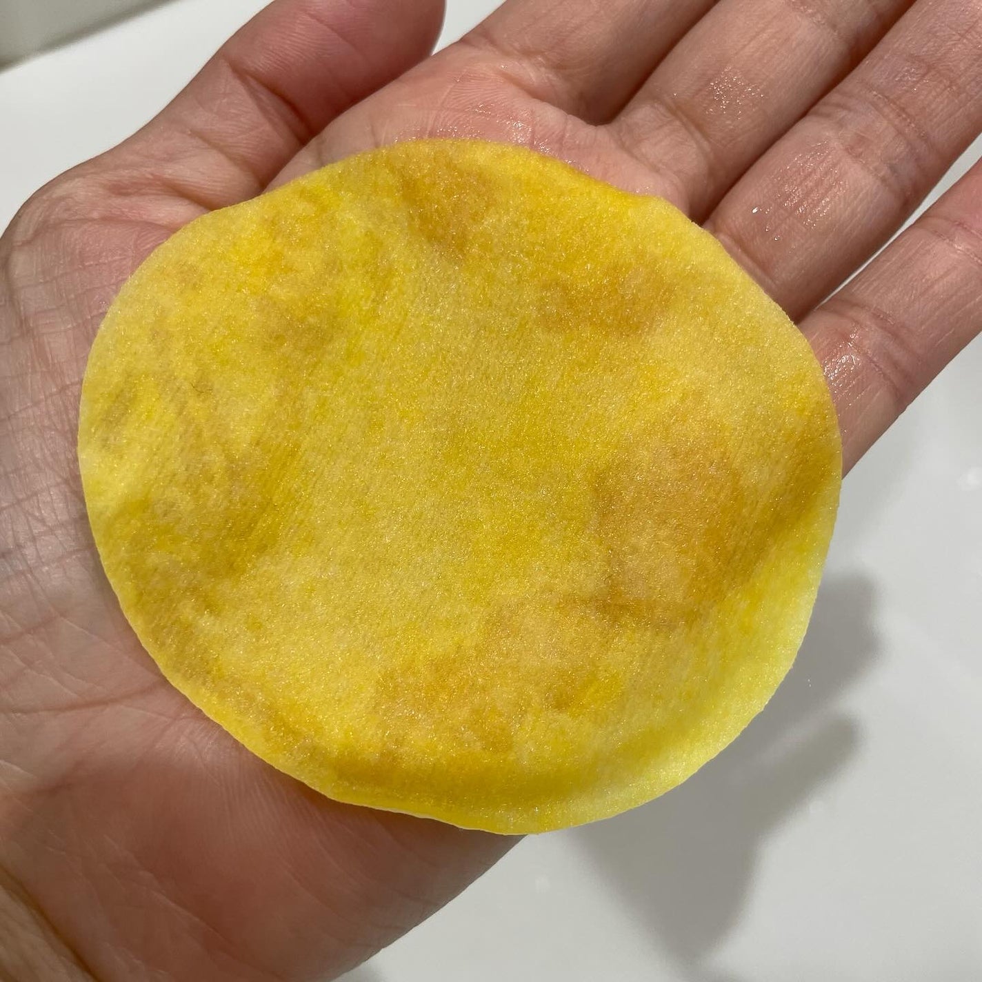 ビタC グリーンティーエンザイム ブライト パッド/innisfree/トナーパッドを使ったクチコミ(8枚目)