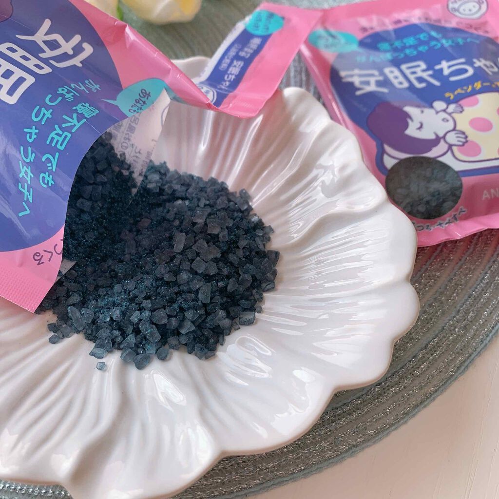 安眠ちゃん ラベンダーの香り 50g/睡眠美容/生薬系入浴剤を使ったクチコミ（2枚目）