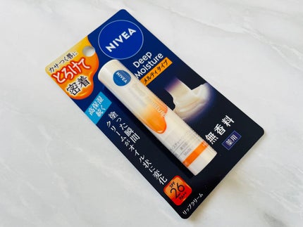ニベア ディープモイスチャーリップ メルティタイプ/ニベア/リップクリームを使ったクチコミ(1枚目)