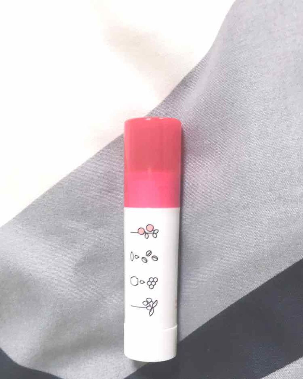 ほんのり色づくリップクリーム/レシピスト/リップケアを使ったクチコミ（1枚目）