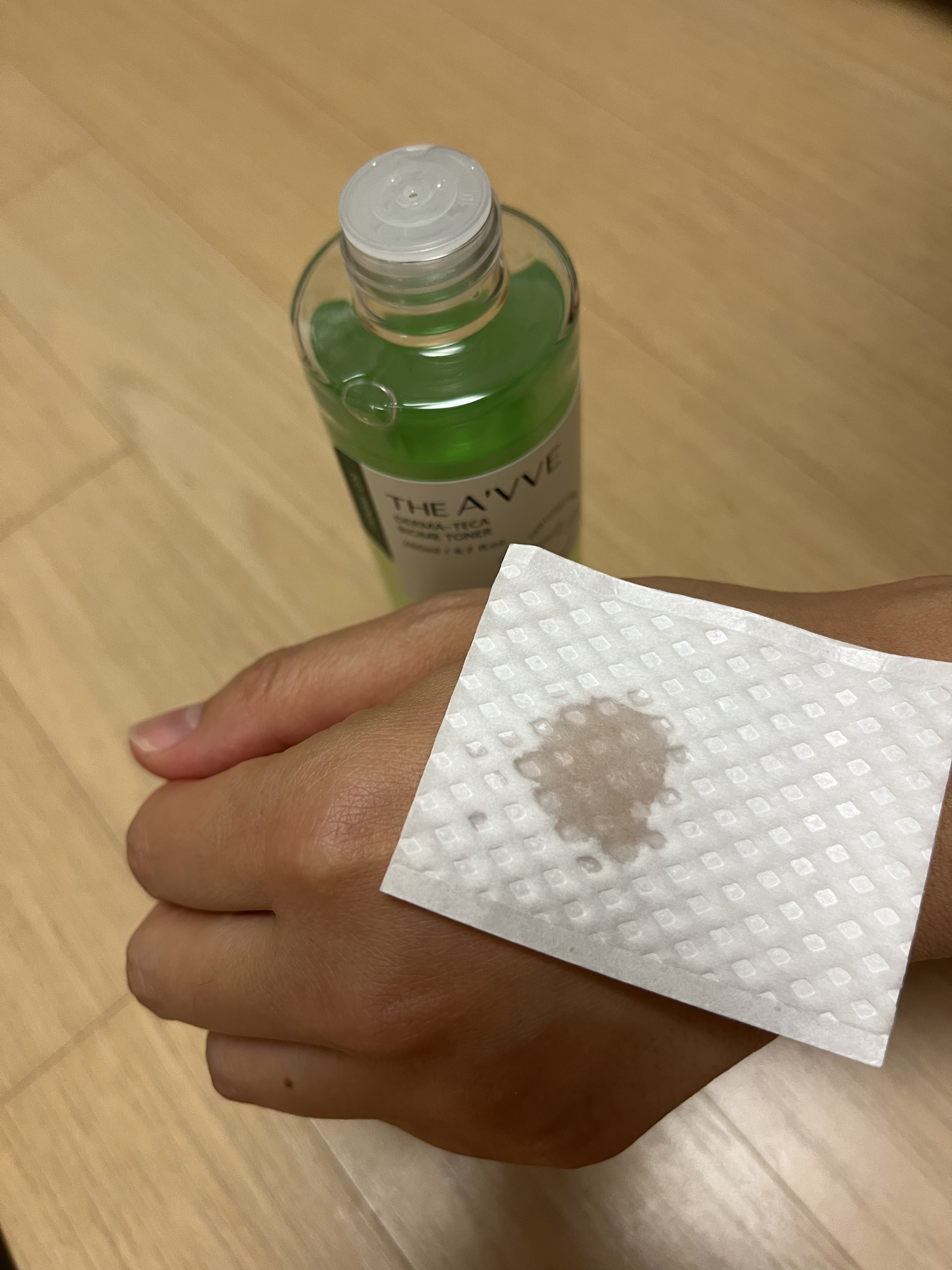 ダーマテカバイオームトナー/THE A'VVE/化粧水を使ったクチコミ（2枚目）