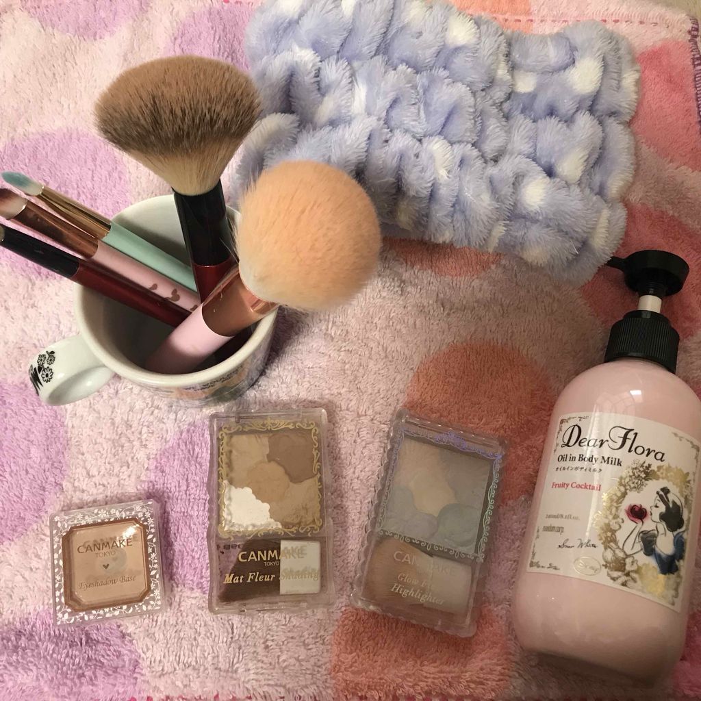 グロウフルールハイライター/キャンメイク/パウダーハイライトを使ったクチコミ（1枚目）