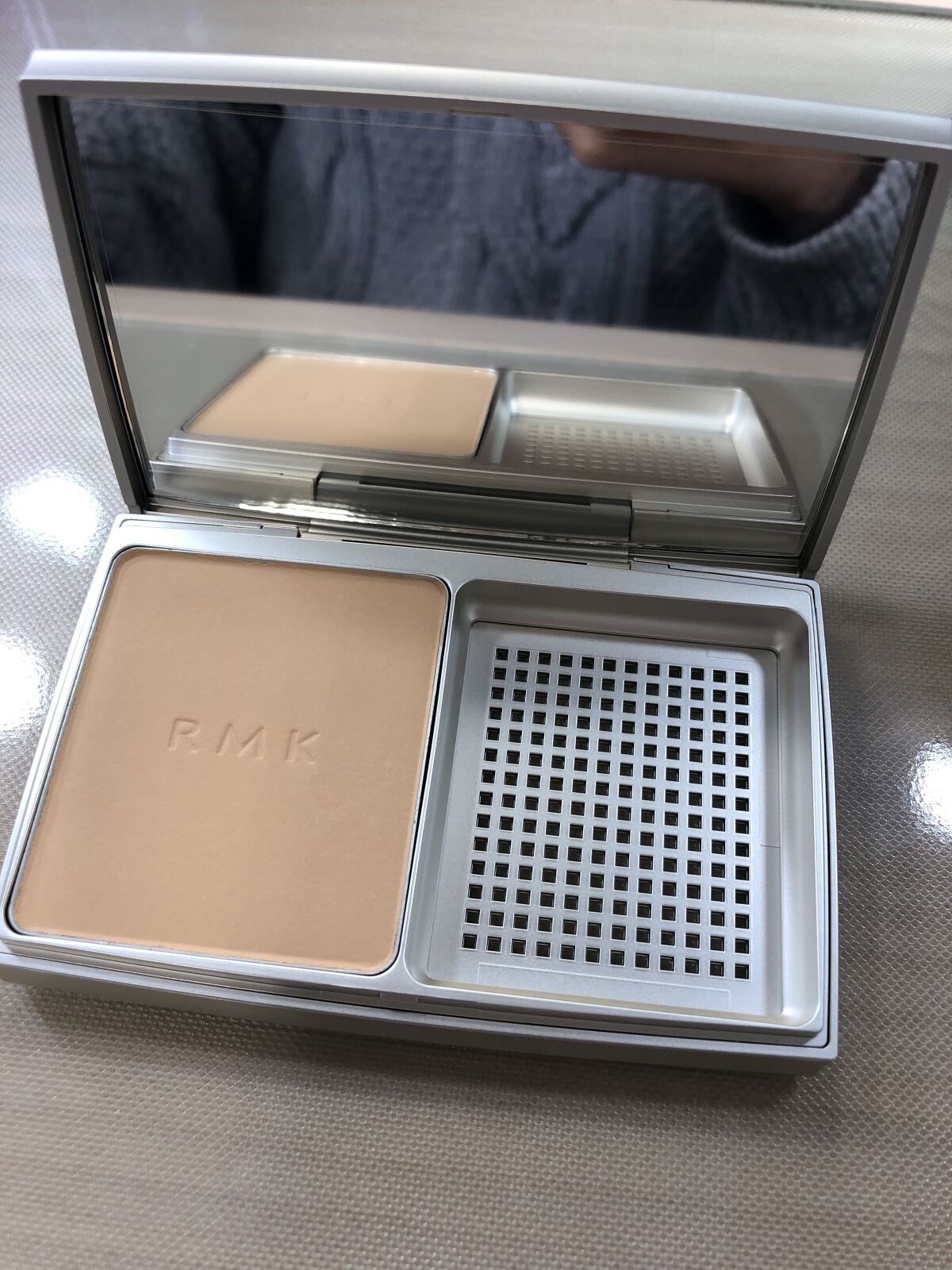 エアリーパウダーファンデーション N/RMK/パウダーファンデーションを使ったクチコミ（1枚目）