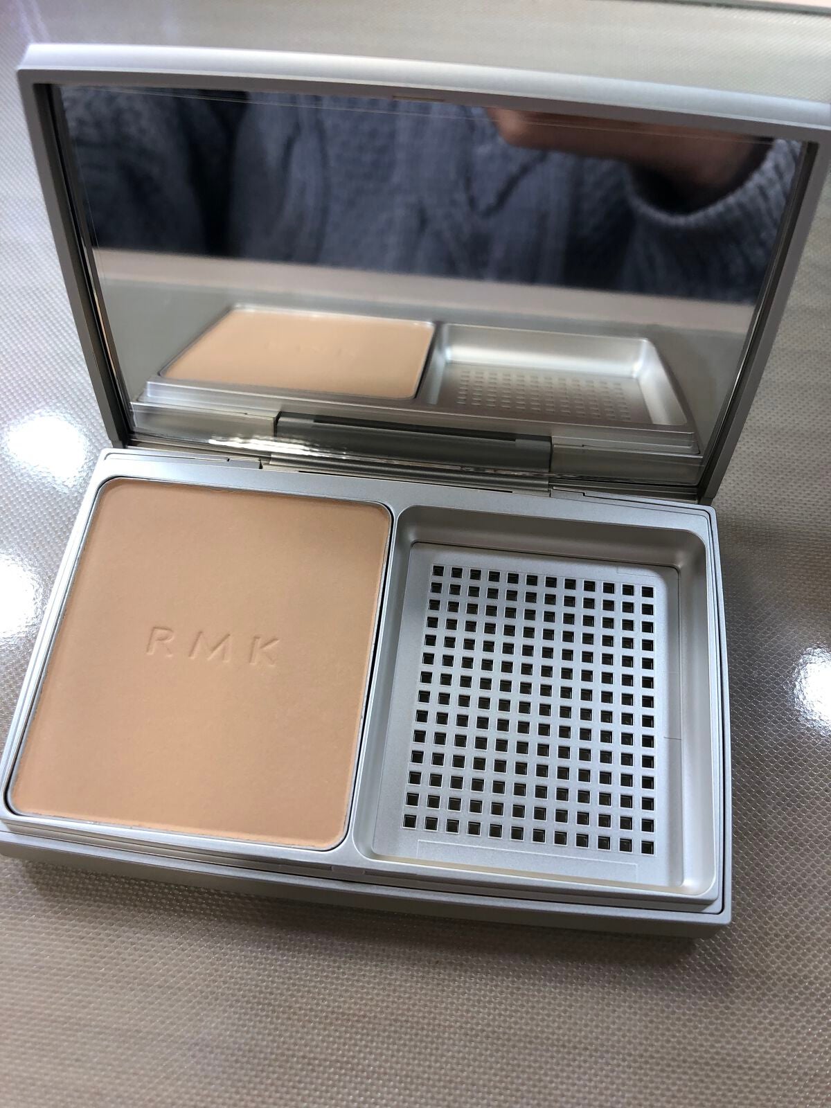 エアリーパウダーファンデーション N/RMK/パウダーファンデーションを使ったクチコミ(1枚目)