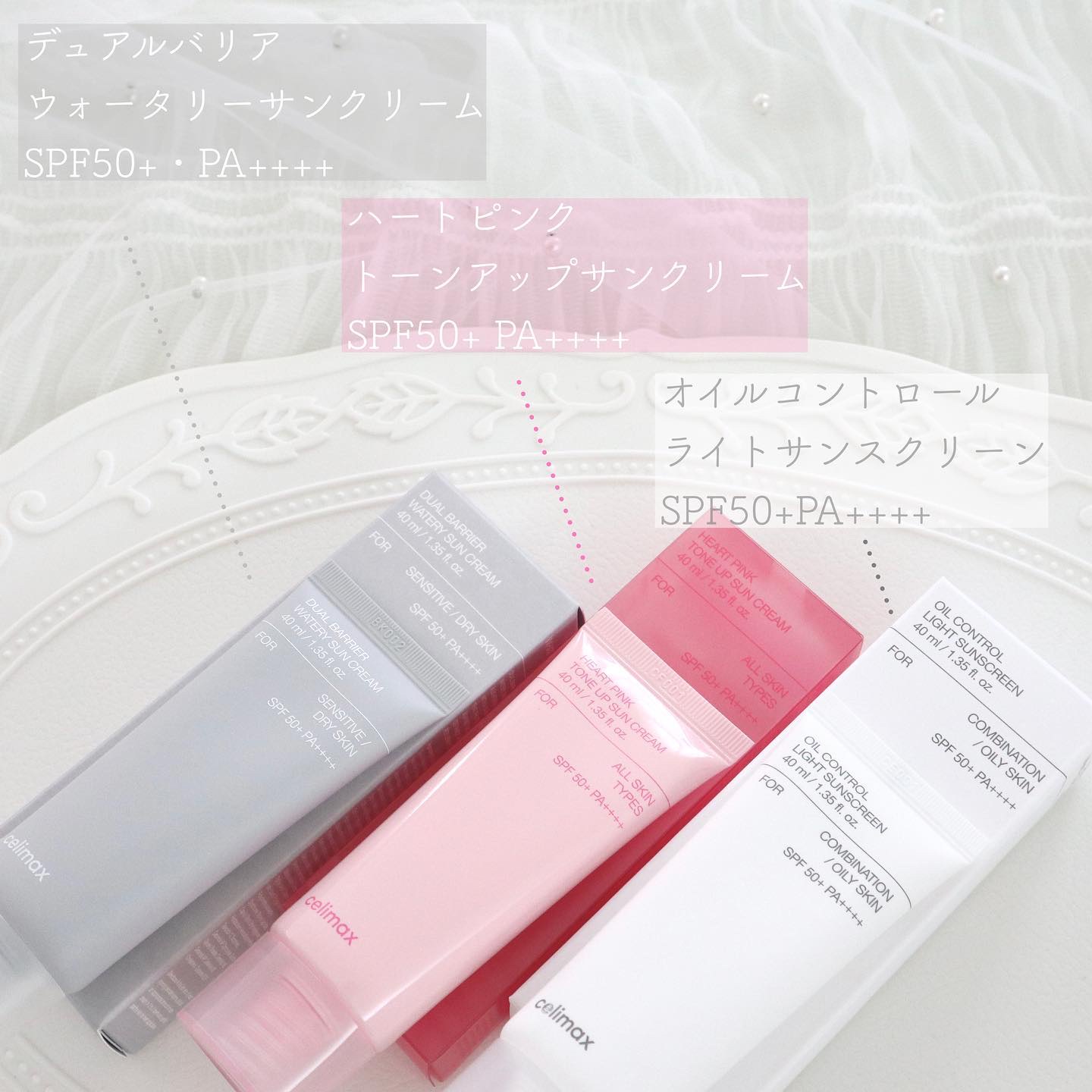 デュアルバリアウォータリーサンクリーム/celimax/日焼け止めクリームを使ったクチコミ（2枚目）