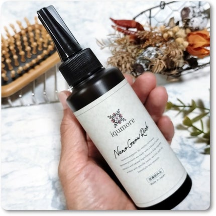 ナノグロウリッチ/iqumore/頭皮ローションを使ったクチコミ(2枚目)