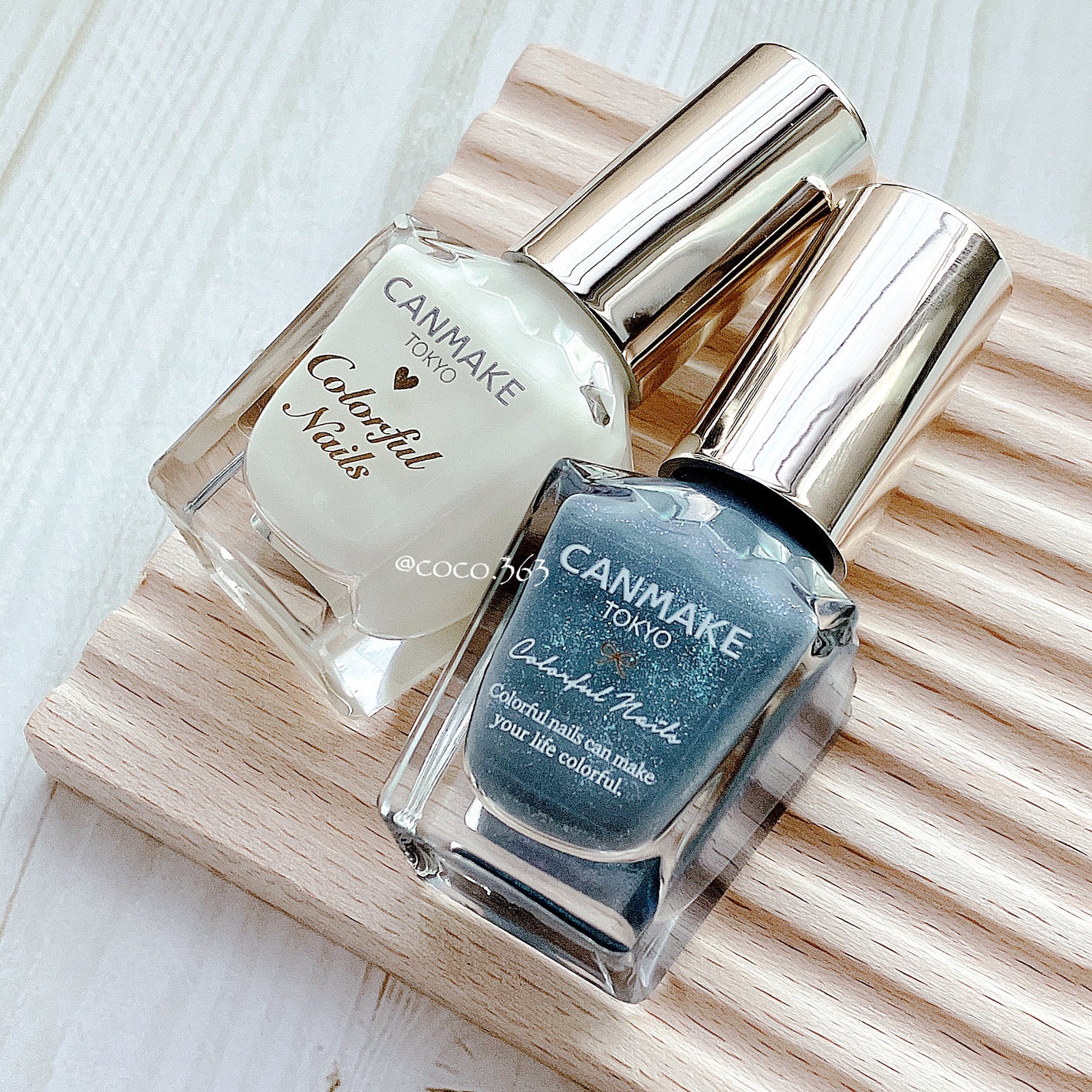 カラフルネイルズ/キャンメイク/マニキュアを使ったクチコミ(8枚目)