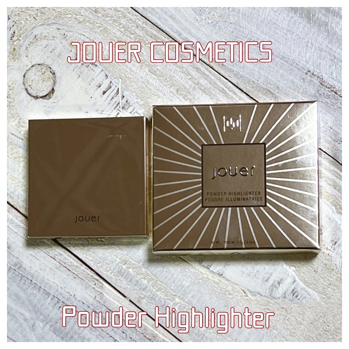 powder highlighter  jouer cosmetics/Jouer Cosmetics/パウダーハイライトを使ったクチコミ（1枚目）