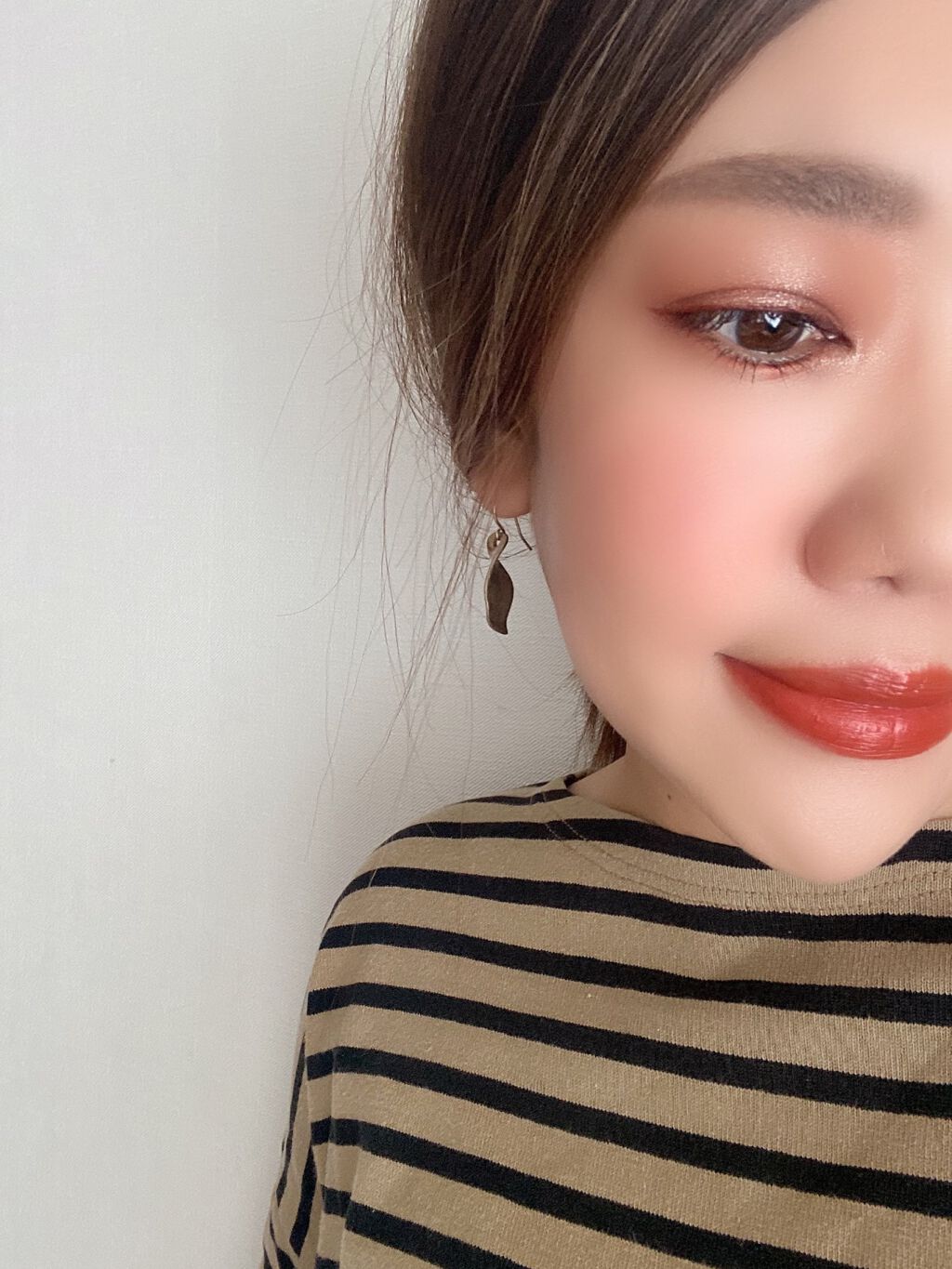 ニュアンス アイライナー 101 オレンジ/SUQQU/リキッドアイライナーを使ったクチコミ（3枚目）