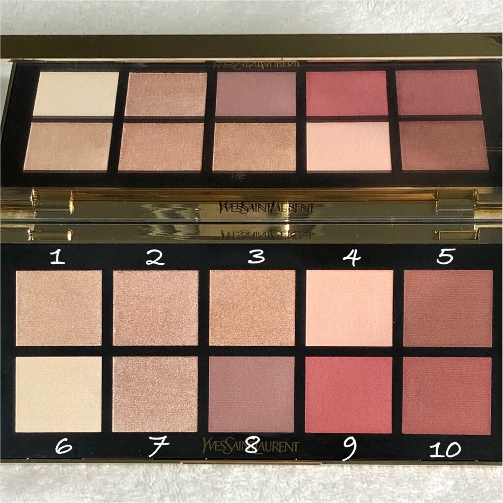 クチュール カラー クラッチ コレクター/YVES SAINT LAURENT BEAUTE/アイシャドウパレットを使ったクチコミ（3枚目）