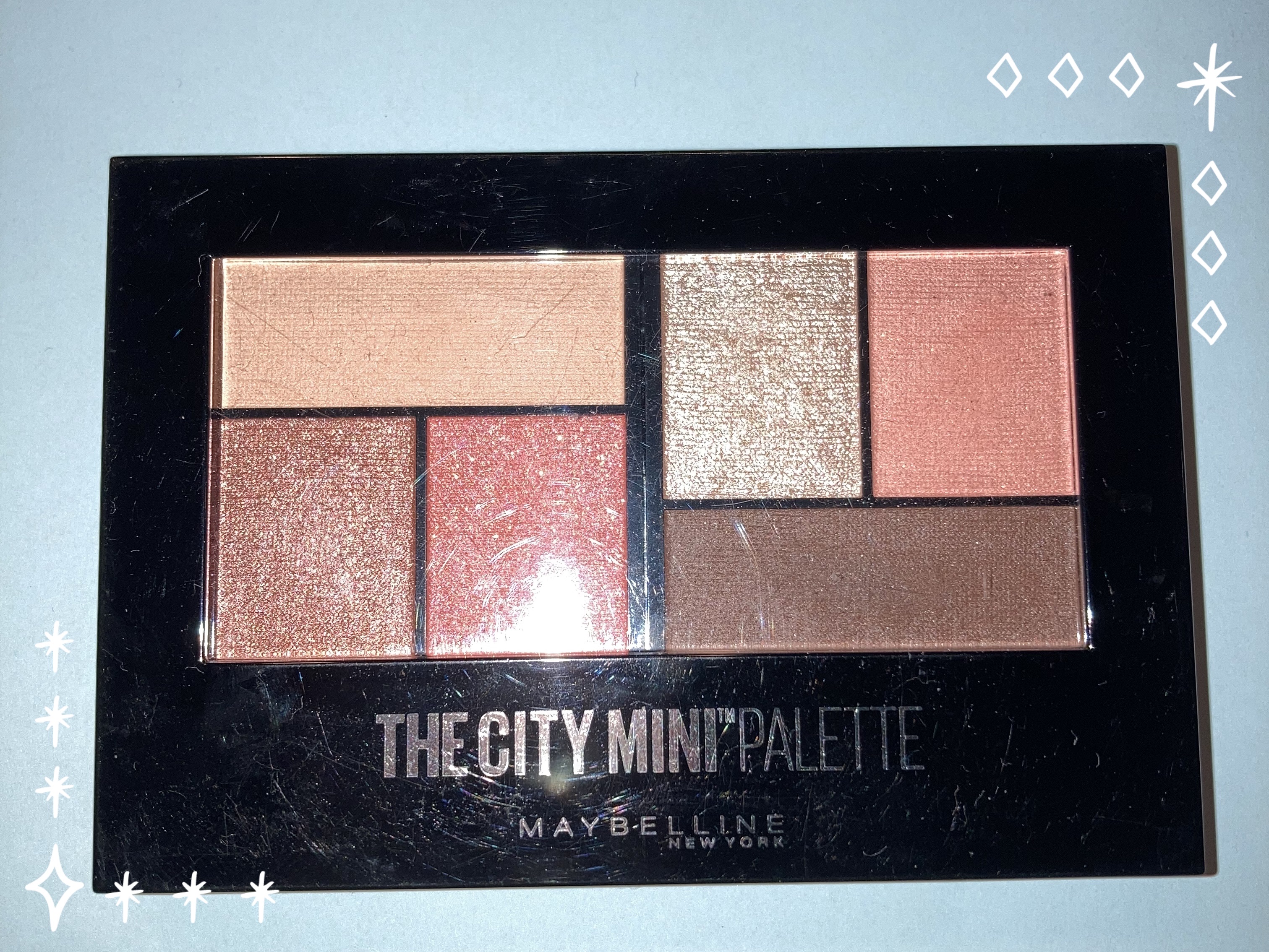 シティミニパレット/MAYBELLINE NEW YORK/アイシャドウパレットを使ったクチコミ（1枚目）