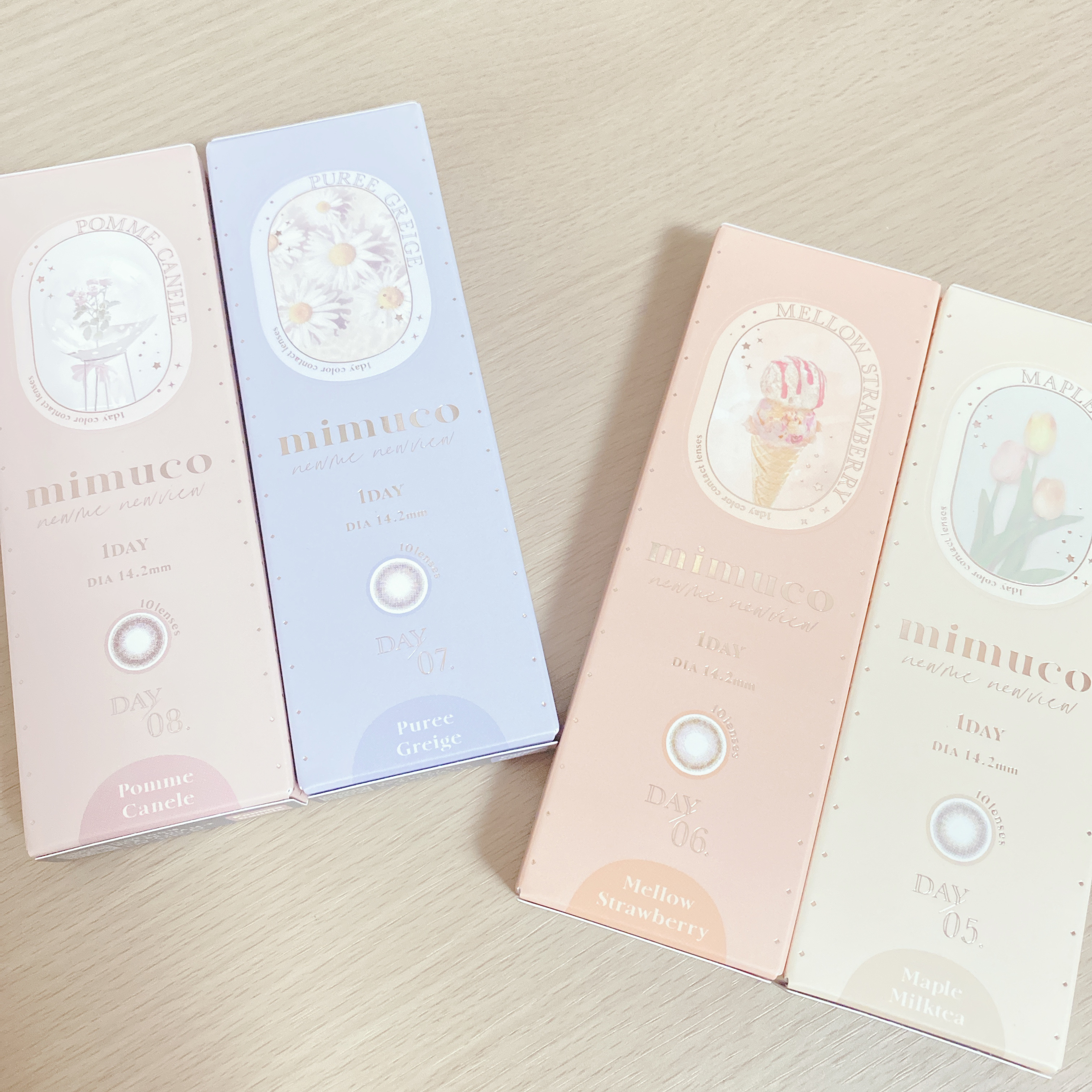 mimuco 1day/mimuco/ワンデー（１DAY）カラコンを使ったクチコミ（3枚目）