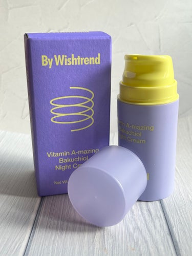 ビタミンA-mazingバクチオールナイトクリーム/By Wishtrend/フェイスクリームを使ったクチコミ（2枚目）
