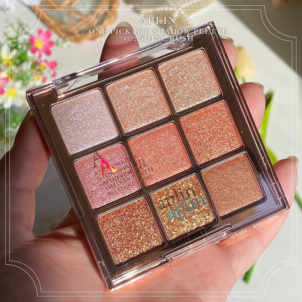 ワンピックアイシャドウパレット/APLIN/アイシャドウパレットを使ったクチコミ(1枚目)