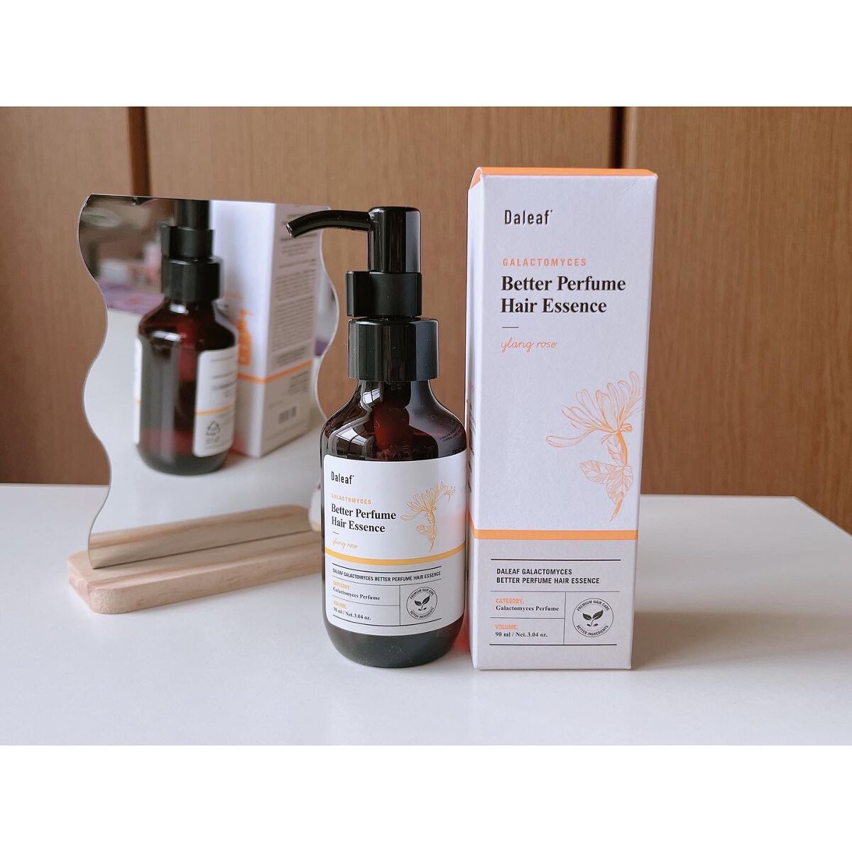  ベターパフューム ヘアエッセンス イランローズ/Daleaf/ヘアオイルを使ったクチコミ（1枚目）