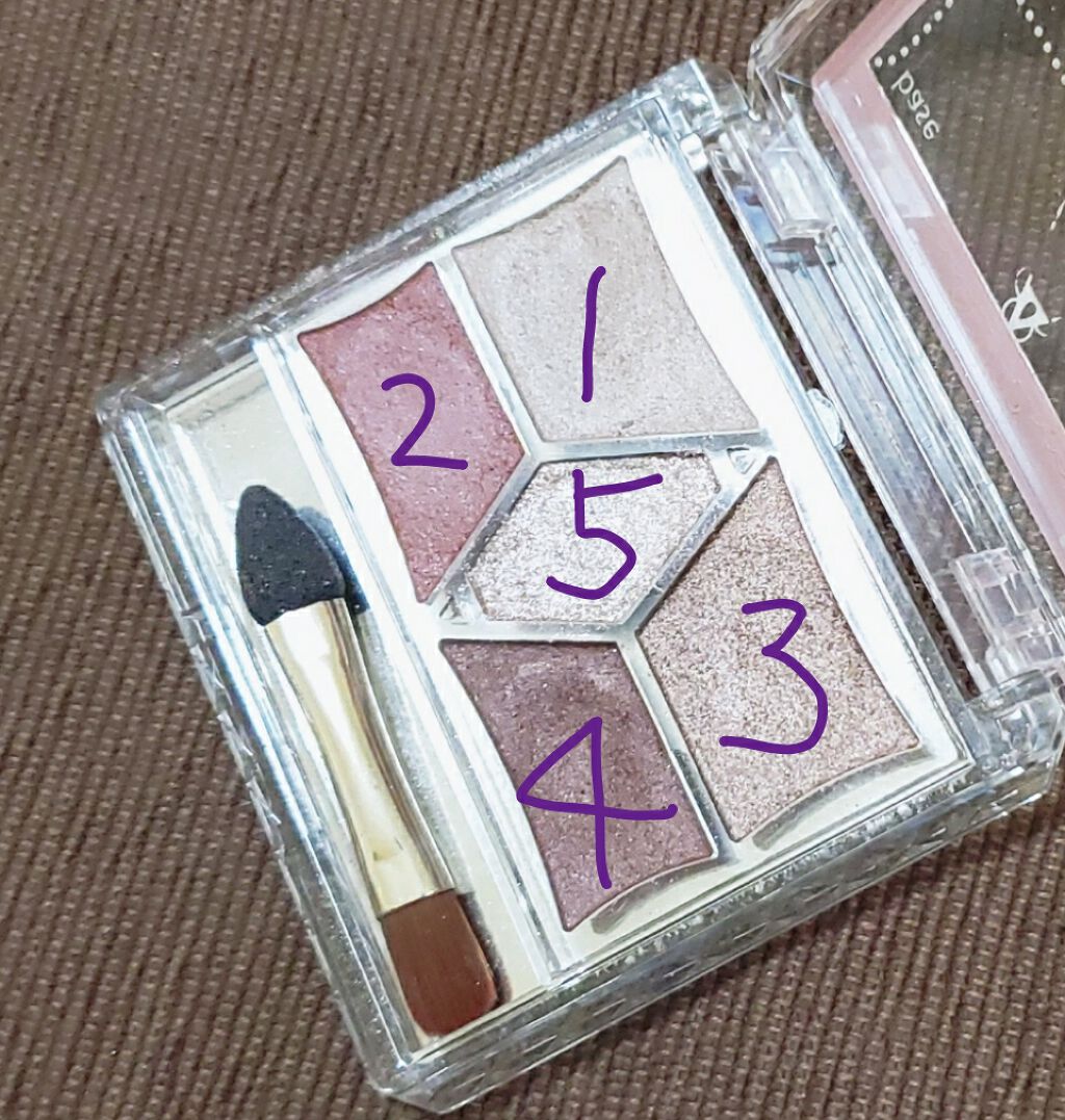 【旧品】パーフェクトスタイリストアイズ/キャンメイク/アイシャドウパレットを使ったクチコミ(2枚目)