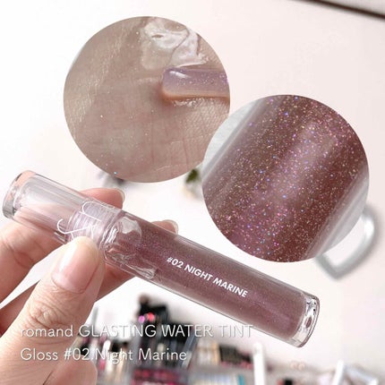 グラスティングウォーターティント/rom&nd/リップティントを使ったクチコミ(4枚目)