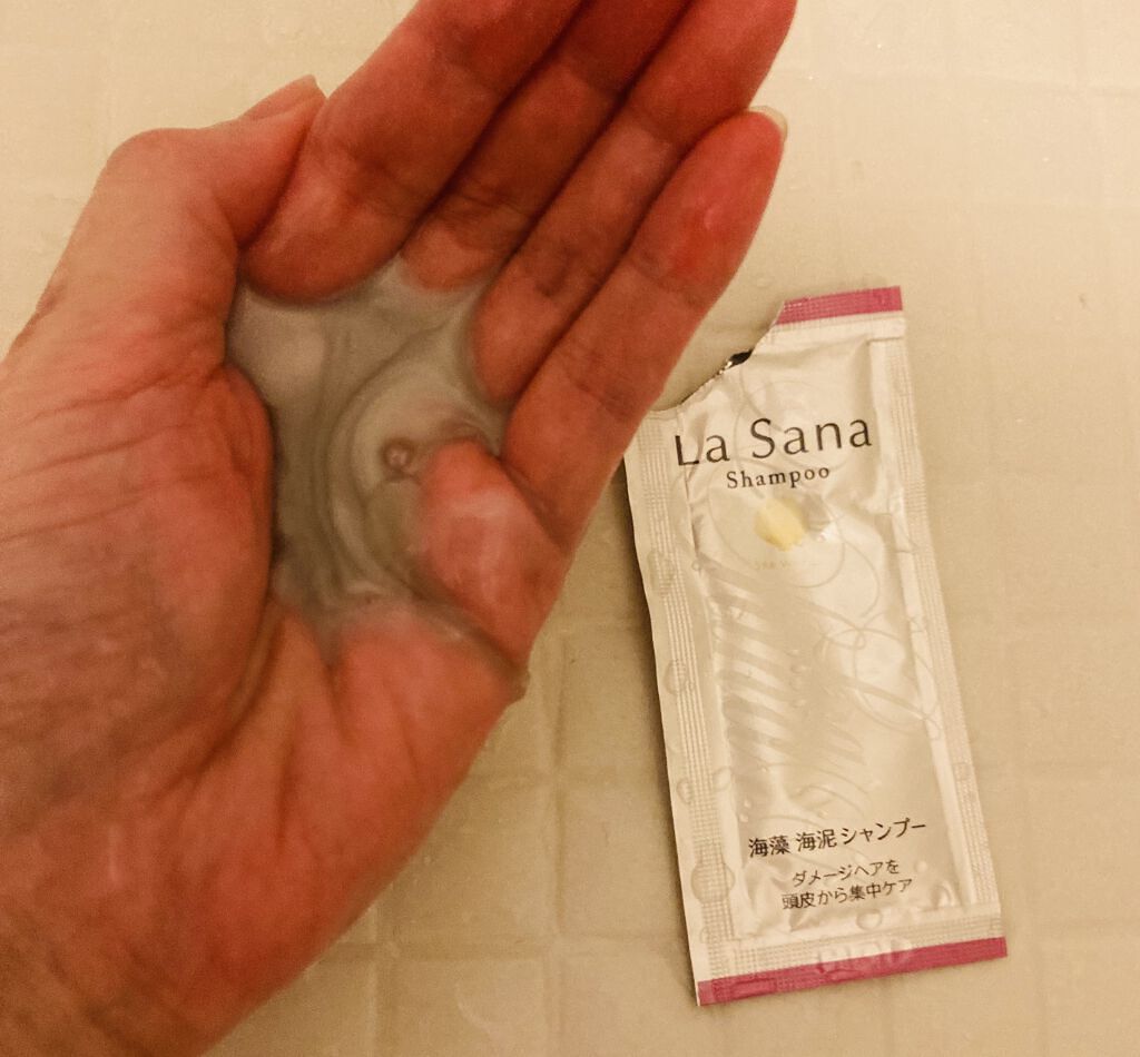ラサーナ 海藻 海泥 シャンプー／トリートメント/ラサーナ/市販シャンプーを使ったクチコミ（3枚目）