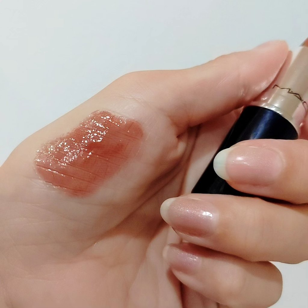 ラスターガラス リップスティック/M・A・C/口紅を使ったクチコミ（3枚目）