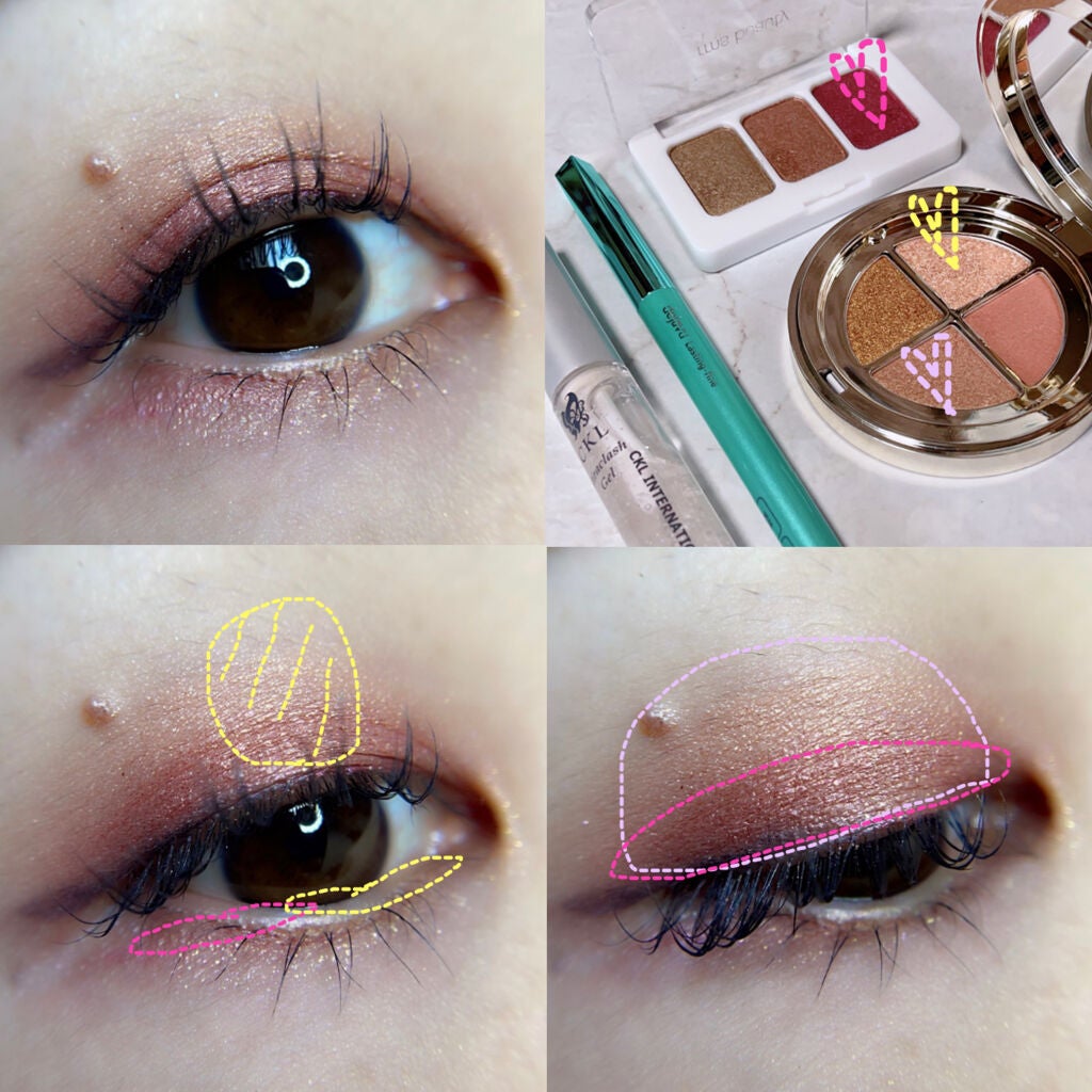 「密着アイライナー」クリームペンシル/デジャヴュ/ペンシルアイライナーを使ったクチコミ(5枚目)